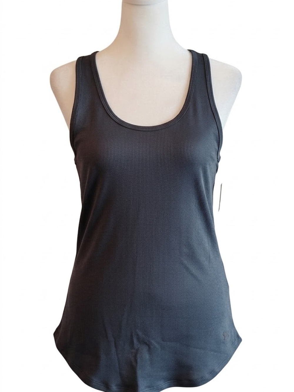 Under Armor athletic Women's Black Ribbed Tank Top